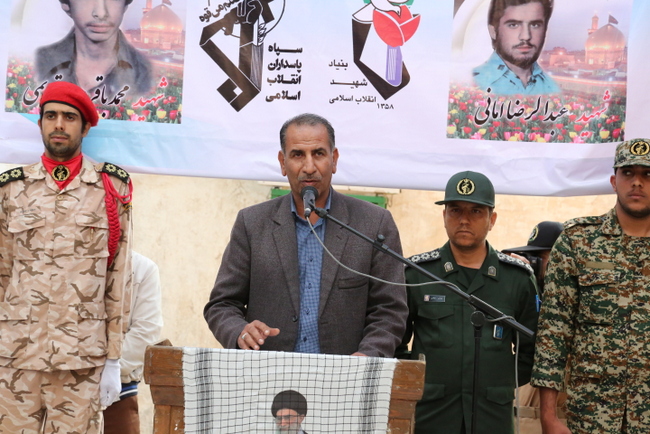 غباروبی گلزار شهدا 4