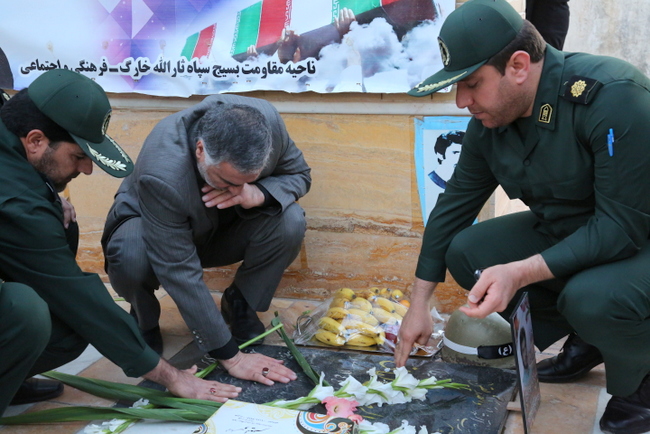 غباروبی گلزار شهدا 4