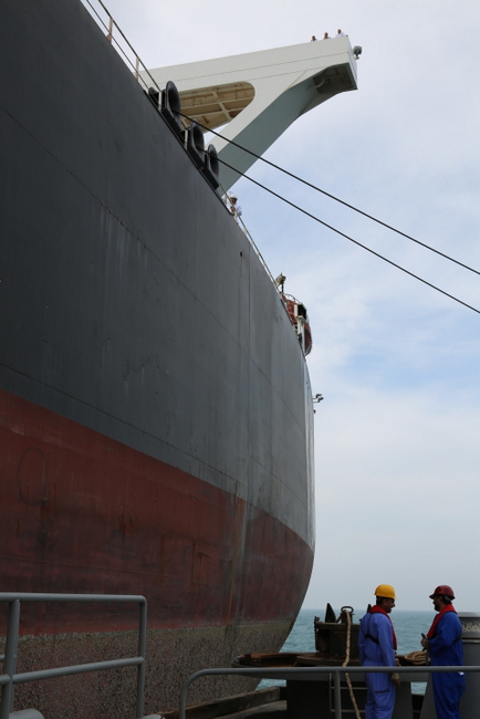 پهلودهی نفتکش 14