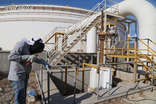 تعمیرات مخازن 22