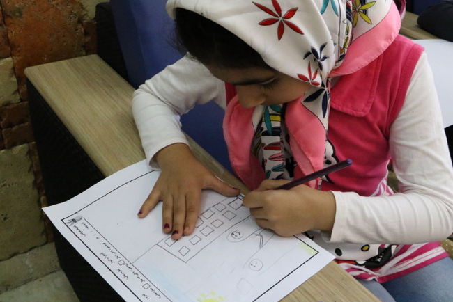 نقاشی حجاب 3