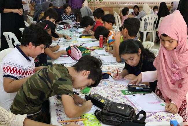 نقاشی حجاب 6