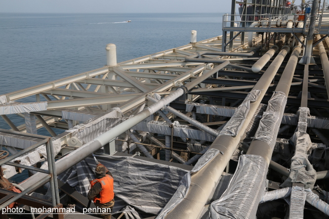 تعمیرات اسکله 16