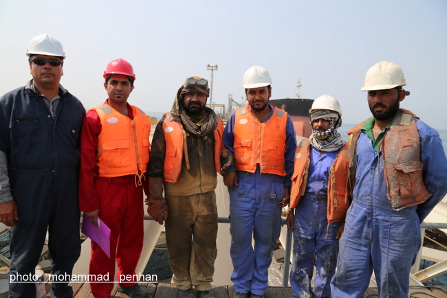 تعمیرات اسکله 17