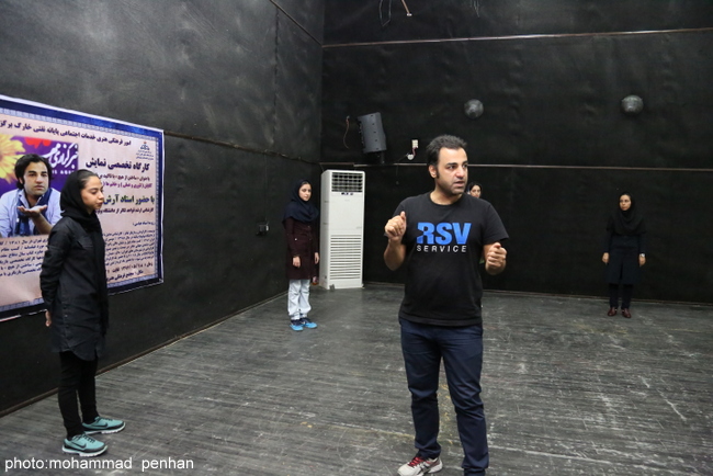 کارگاه بازیگری آرش عباسی 16