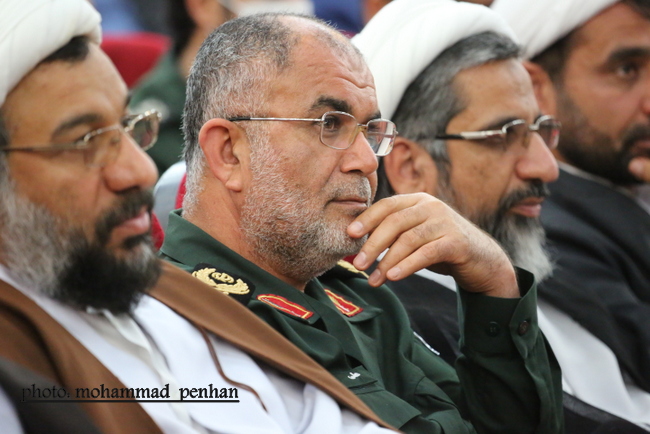 تودیع و معارفه فرمانده بسیج 5