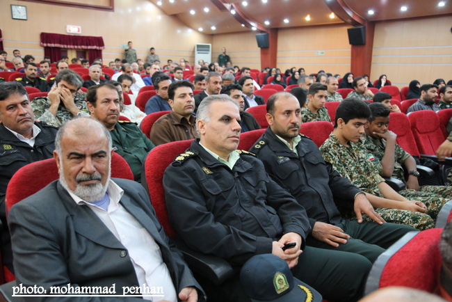 تودیع و معارفه فرمانده بسیج 10