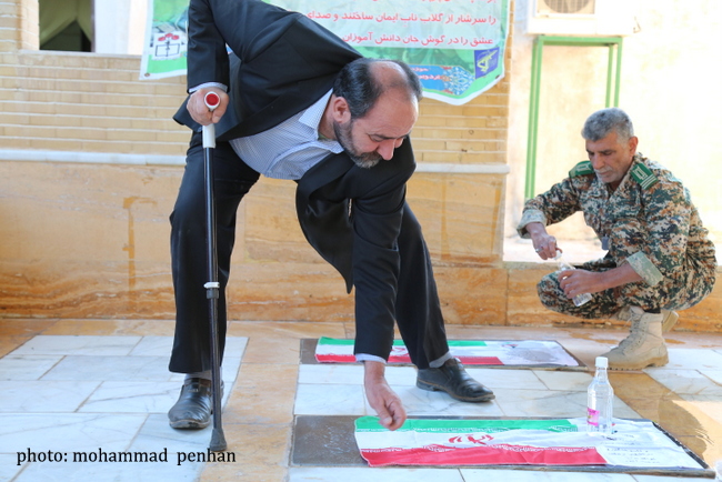 غبارروبی گلزار شهدا 12