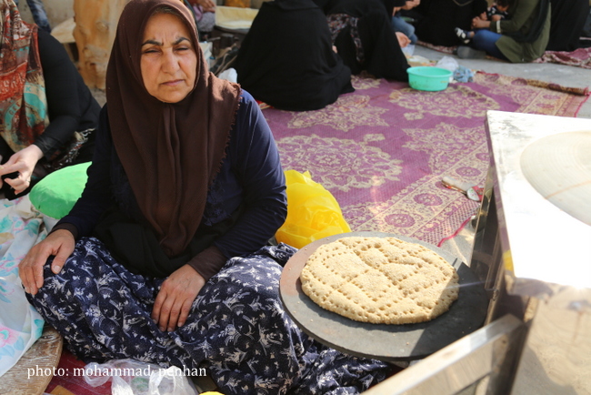 طبخ نان محلی 16