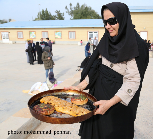 طبخ نان محلی 19