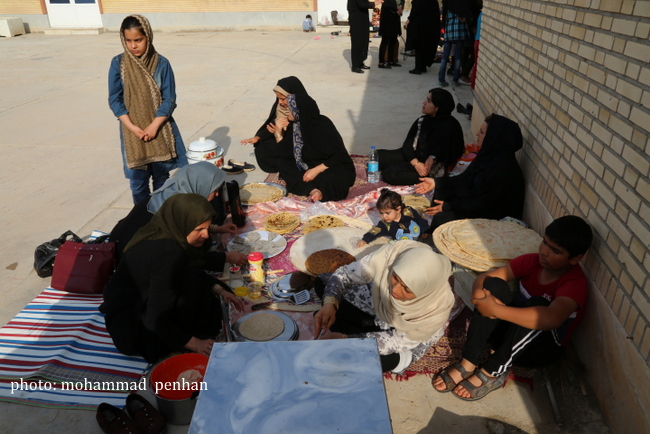 طبخ نان محلی 21