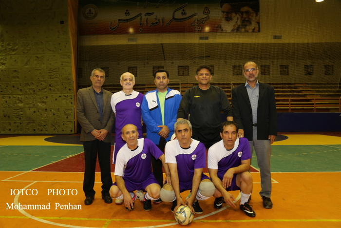 فوتسال بالای 45 سال کارکنان 1