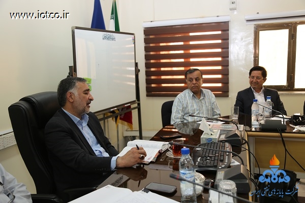 جلسه با مدیران پایانه نفتی خارگ 3