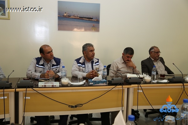 جلسه با مدیران پایانه نفتی خارگ 7