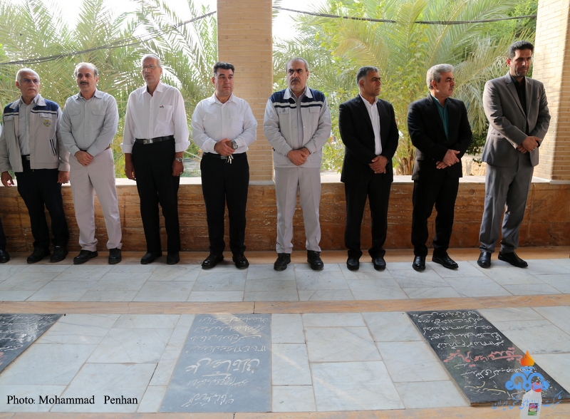 غبارروبی گلزار شهدا 4