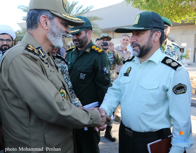 بازدید فرمانده ارتش 8