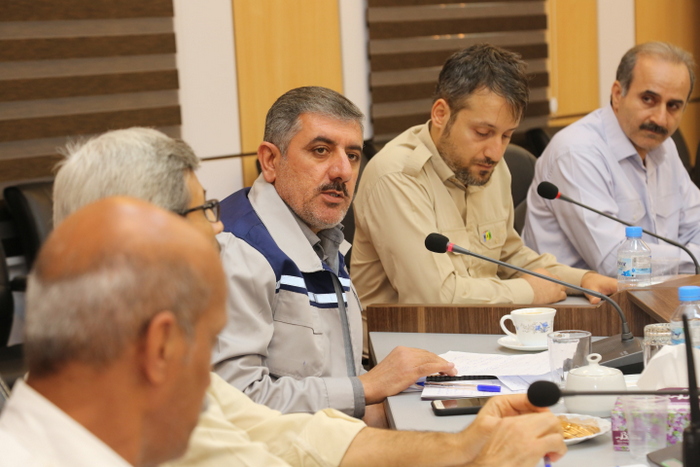 جلسه هماهنگی مانور پدافند 12