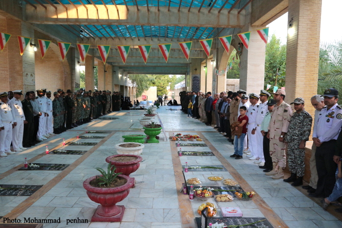 غبارروبی گلزار شهدا 8