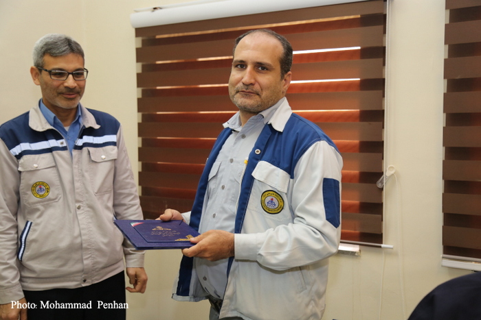 تجلیل از فعالان hse