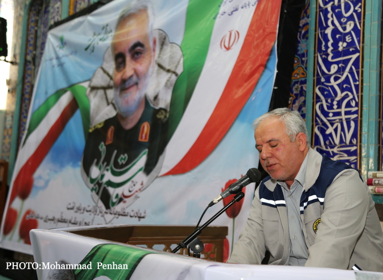 مراسم شهادت سردار سلیمانی 1