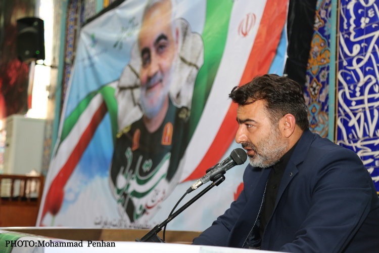 مراسم شهادت سردار سلیمانی 7