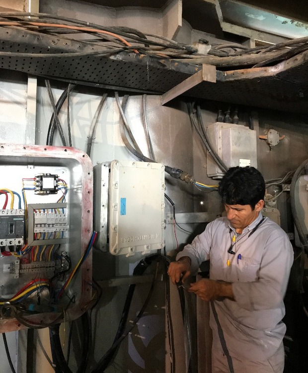 برق اسکله  9