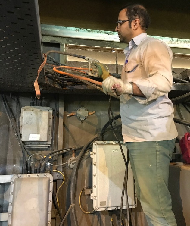 برق اسکله  13