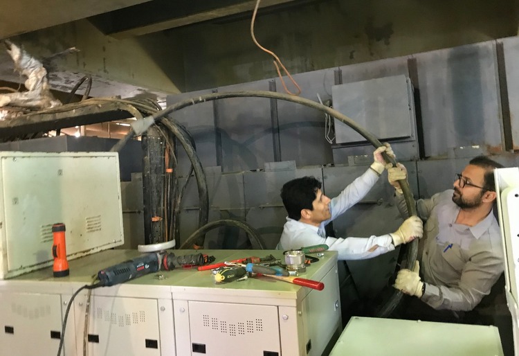 برق اسکله  15