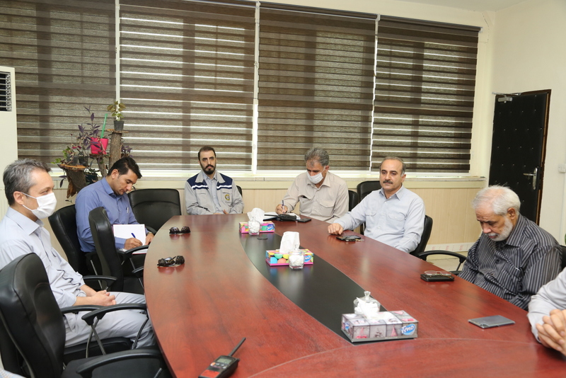 نشست مدیرعامل با روسای ادارات خارگ 3
