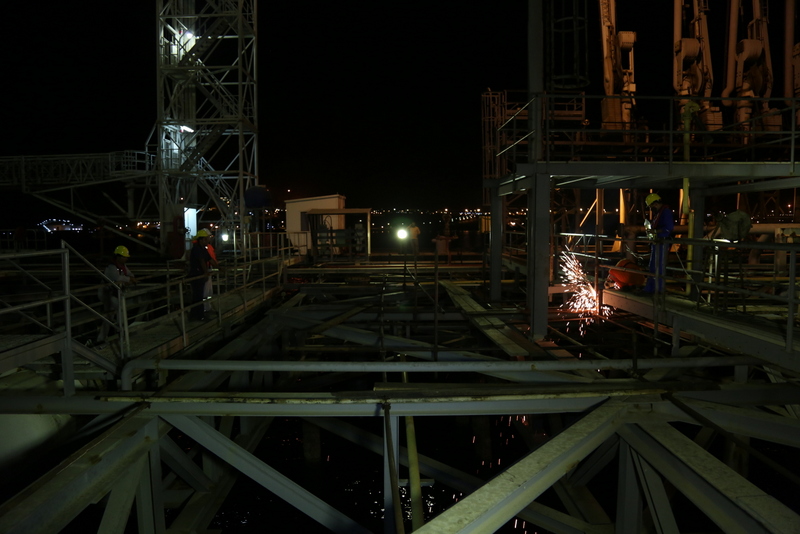 تعمیرات اسکله  1