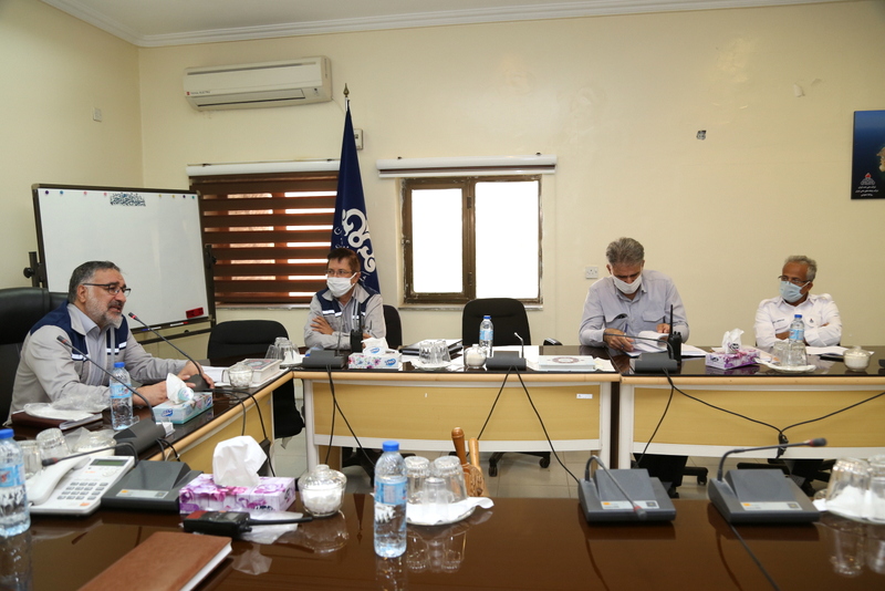 جلسه مدیرعامل در خارگ 3