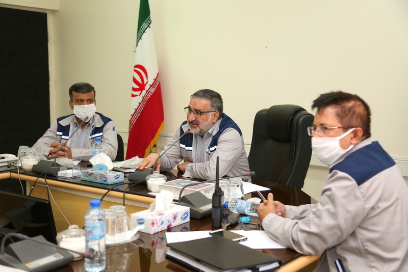 جلسه مدیرعامل در خارگ 6