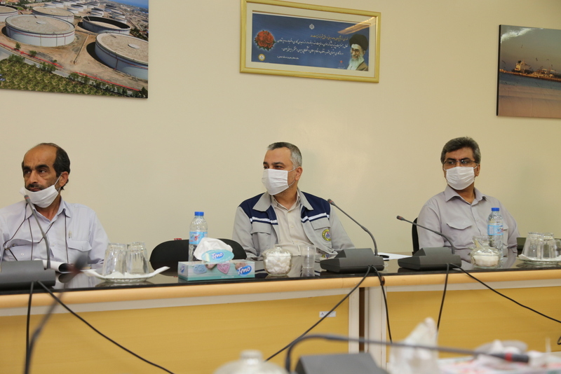 جلسه مدیرعامل در خارگ 7