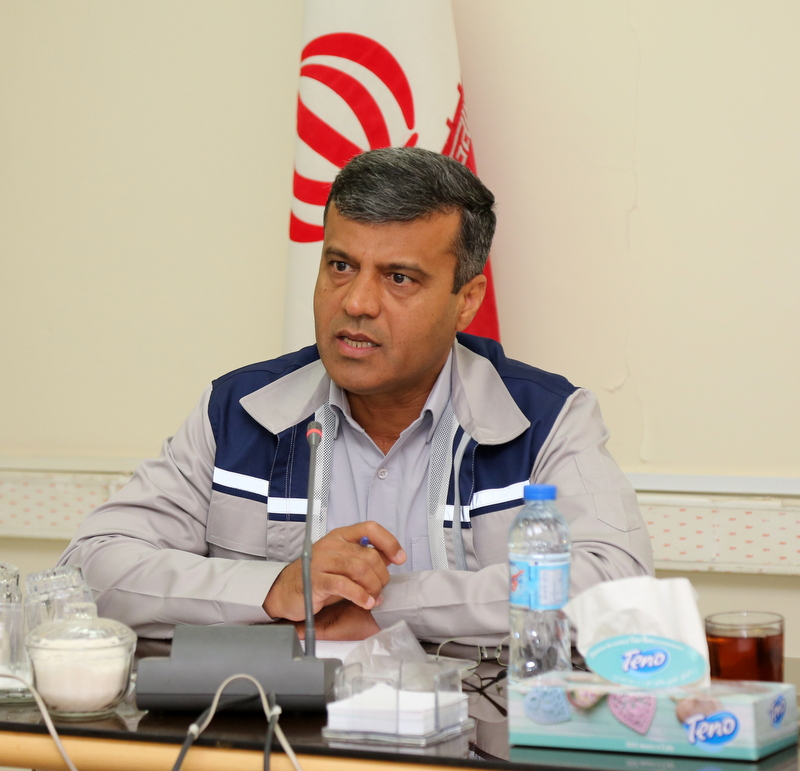 جلسه مدیرعامل در خارگ 9