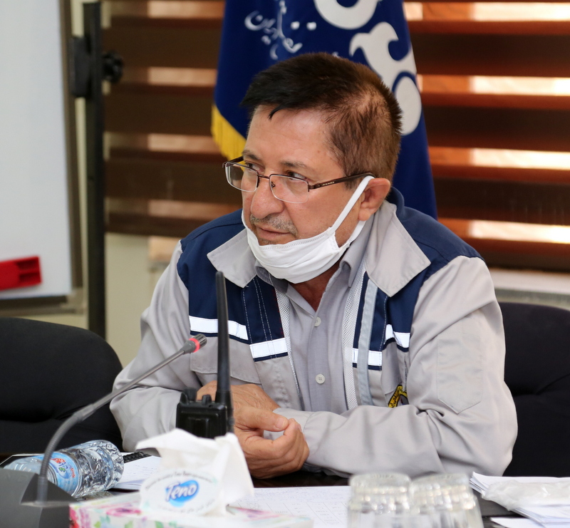 جلسه مدیرعامل در خارگ 15