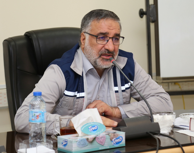 جلسه مدیرعامل در خارگ 16