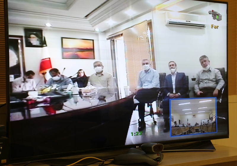 جلسه مدیرعامل در خارگ 18