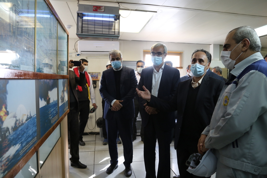 بازدید معاون استاندار بوشهر 9