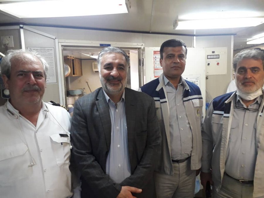 بازدید از عملیات دریایی