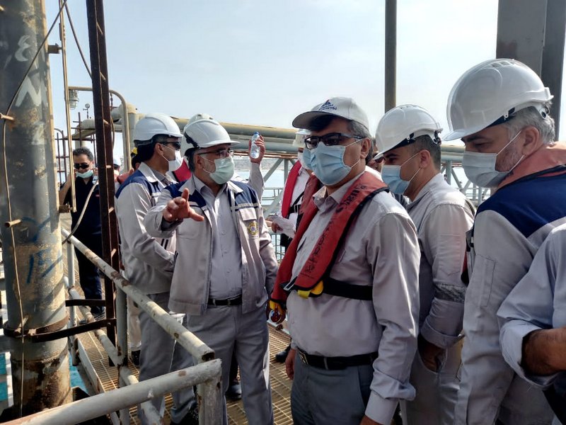 بازدید اسکله غربی 8