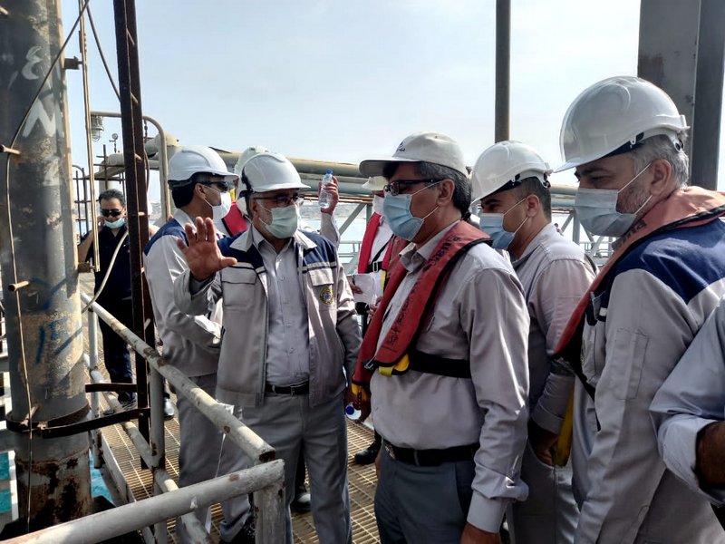 بازدید اسکله غربی 11