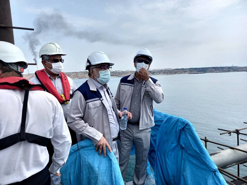 بازدید اسکله غربی 18