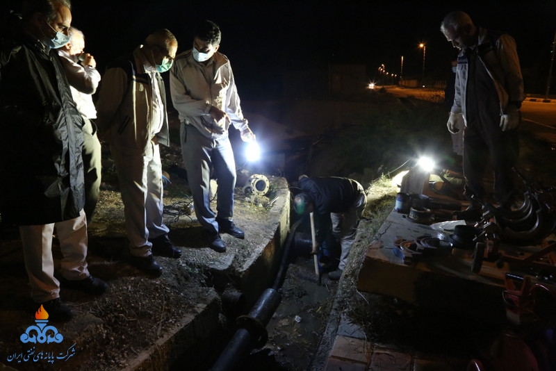 تعمیر خط لوله 1