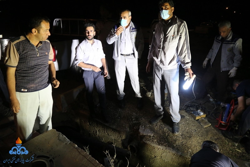 تعمیر خط لوله 2