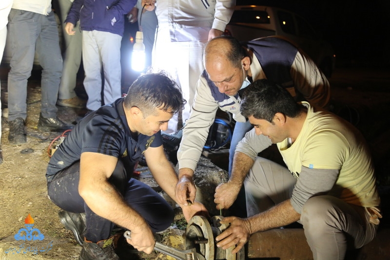 تعمیر خط لوله 6