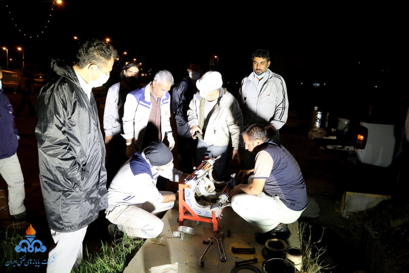 تعمیر خط لوله 7