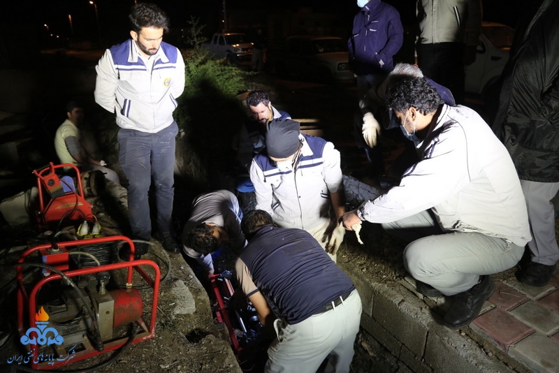 تعمیر خط لوله 9