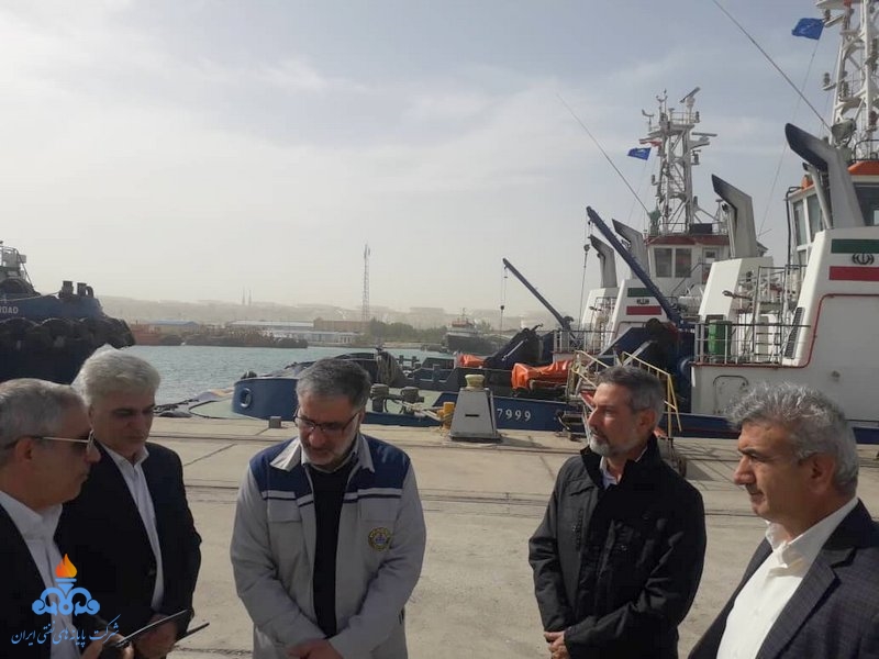 بازدید مدیرعامل از عملیات دریایی 1