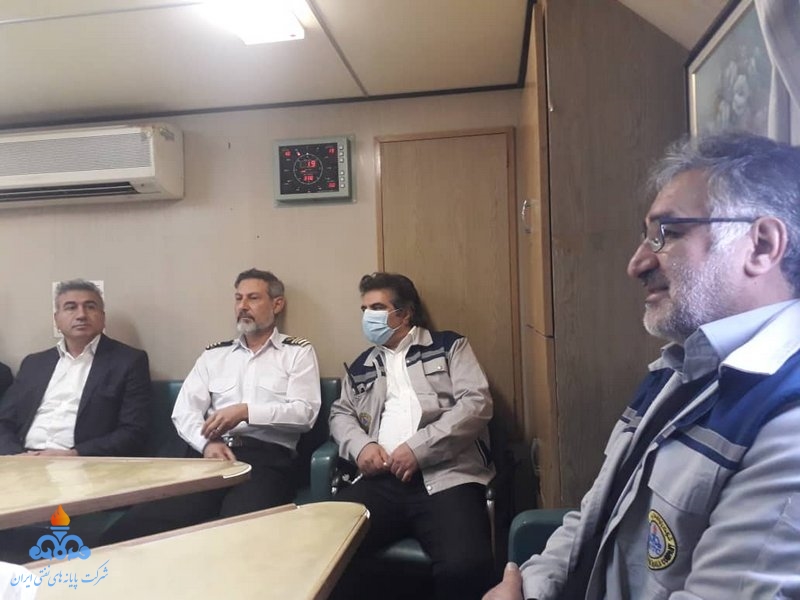 بازدید مدیرعامل از عملیات دریایی 4