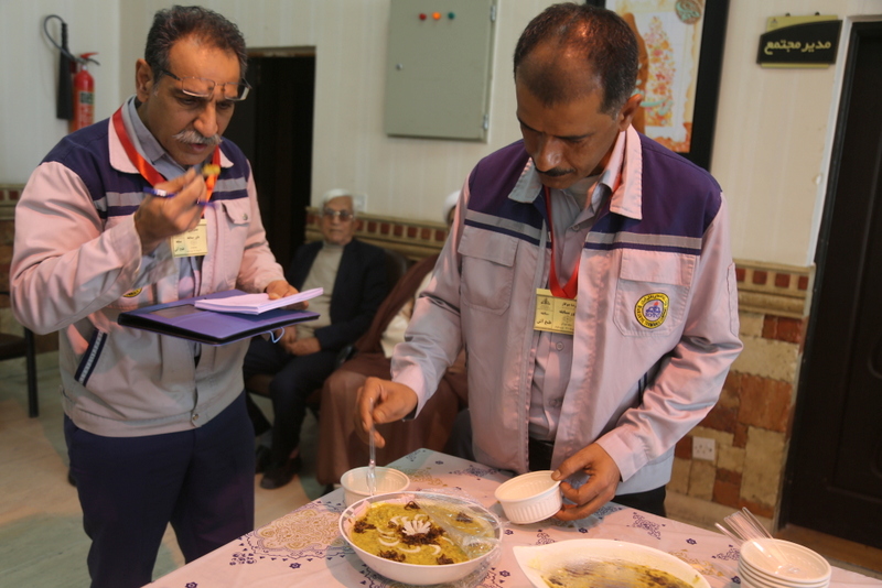 پخت آش محلی 8